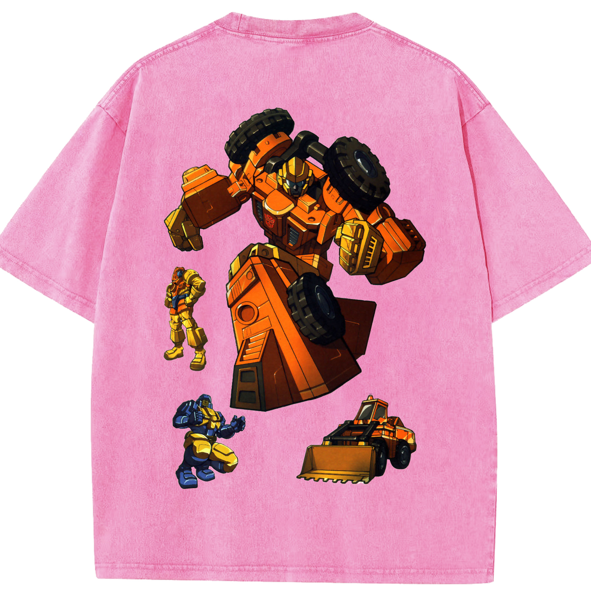 （画像用）  綿100% ヴィンテージ風 半袖Tシャツ（背面プリント）